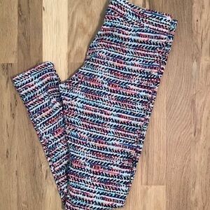 𝅺american Eagle Hi-Rise Colorful Patterned Leggings Women’s S